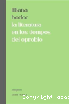 La literatura en los tiempos del oprobio vignette
